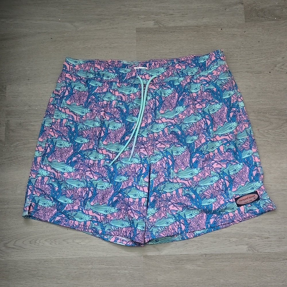 Vineyard Vines 7" Chappy Swim Trunks - Picture 2 of 5